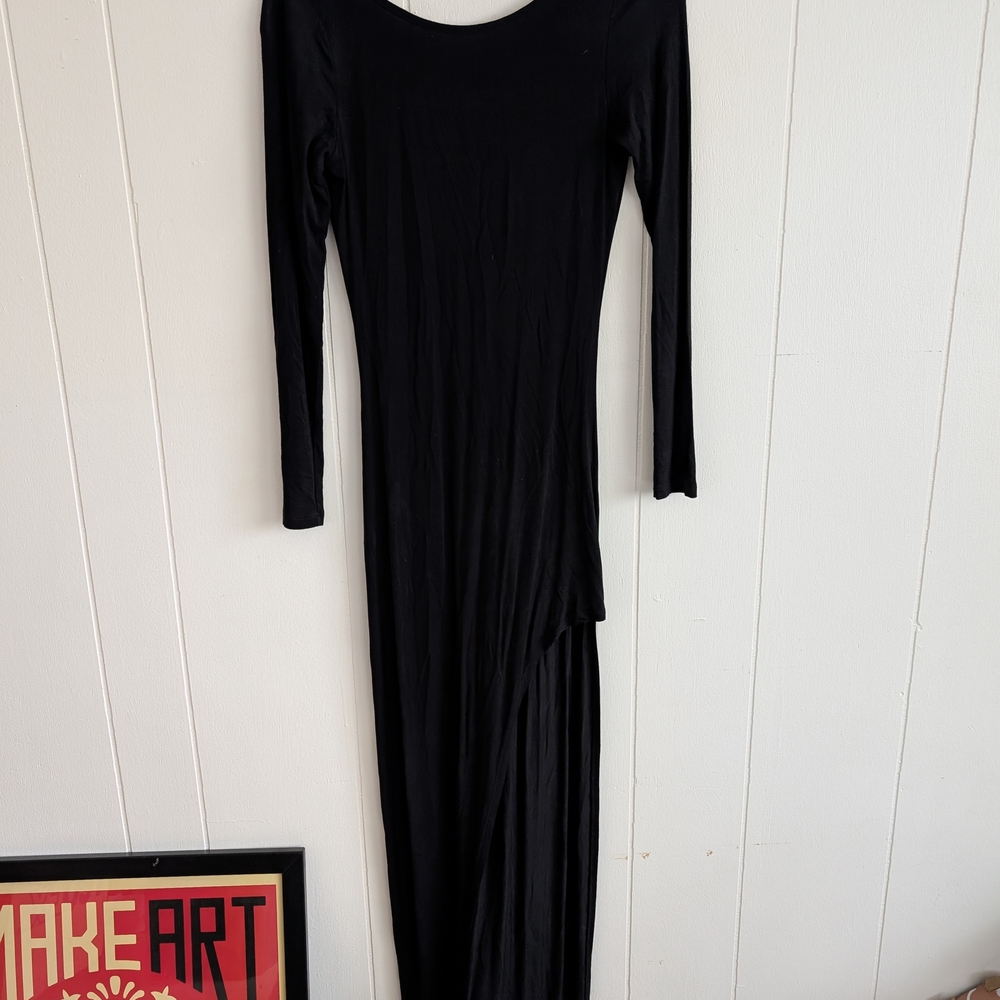 Lovers + Friends Classic Black Long Sleeve Dress
